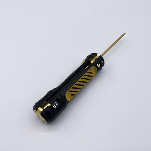 XFLY MODEL 4 in 1 Hex & Phillips Screwdriver Multifunctional Repairing Tool 1.5mm/2.0mm/2.5mm Hexheads RC Tool Kit (Black) - color: Black