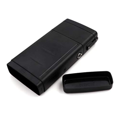 CUESOUL ANTIE Hard Dart Case, Holds 6 Steel/Soft Tip Darts & Extra Tips, Shafts & Flights, Durable Use - color: Solid Black