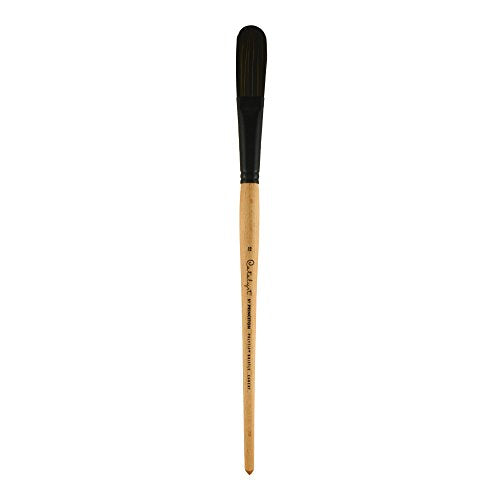 Princeton Catalyst Polytip, Brushes for Acrylic and Oil, Series 6400 Long Handle, Egbert, Size 12 - size: Size 12