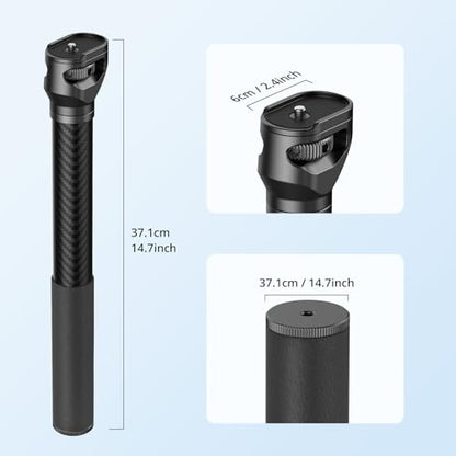 SmallRig Gimbal Extension Pole, 15''/37cm Carbon Fiber Gimbal Extension Arm