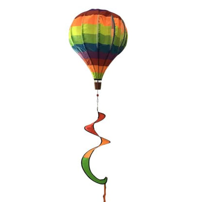 Briarwood Lane Rainbow Deluxe Hot Air Balloon Spinner - color: Rainbow