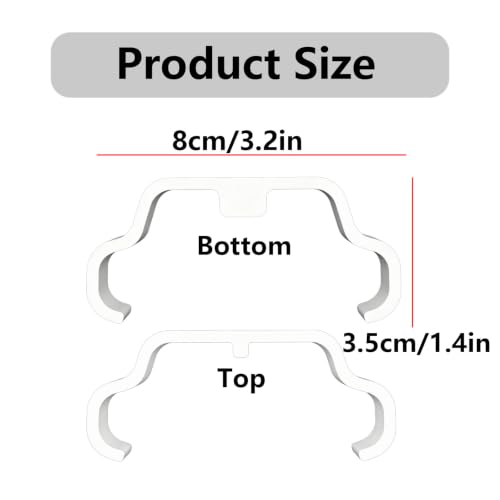 2 Pack Propeller Holder Compatible with DJI Mini 3 / Mini 3 Pro Drone, Propeller Fixator Protector Accessory for Secure Blade Fixing, Anti-Scratch Propeller Retainer Clamp