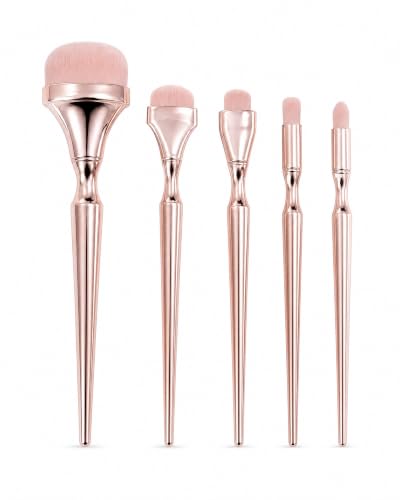 Graphite Blending Brushes for Sketching, Dry Brush Miniature Painting - color: Rose Gold