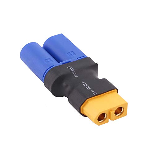 3pcs Male EC5 Losi to Female XT60 Connector Adapter for LiPO Battery(C76-3)