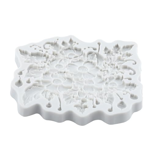 Daisy Flower Silicone Mold Flower Polymer Clay Molds - color: Style E