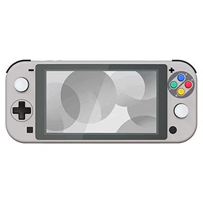 eXtremeRate SFC SNES Classic EU Style DIY Replacement Shell for Nintendo Switch Lite, NSL Handheld Controller Housing with Screen Protector, Custom Case Cover for Nintendo Switch Lite - color: Classic SFC SNES EU