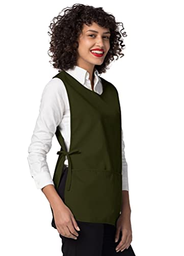 Adar Universal Cobbler Apron 3 Pack - Unisex Cobbler Apron - color: Olive, size: X-Large