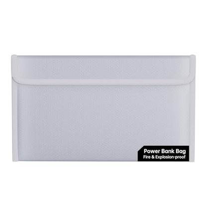 Fireproof Lipo Battery Bag,10.7"×6.3", Silver