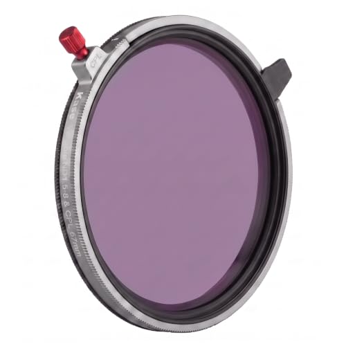 Kase 67mm Variable ND Filter ND1.5-8 Stops + CPL + Black Mist 3-in-1 Lens - size: 67mm