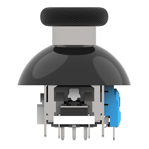 VTLLN 320° Tension Adjustable TMR Magnetic Joystick Replacement, 30-80gf Force, Anti-drift Stick Repair Rotation Thumbstick Cap set for PS5 DualSense Controller - color: For PS5 DualSense
