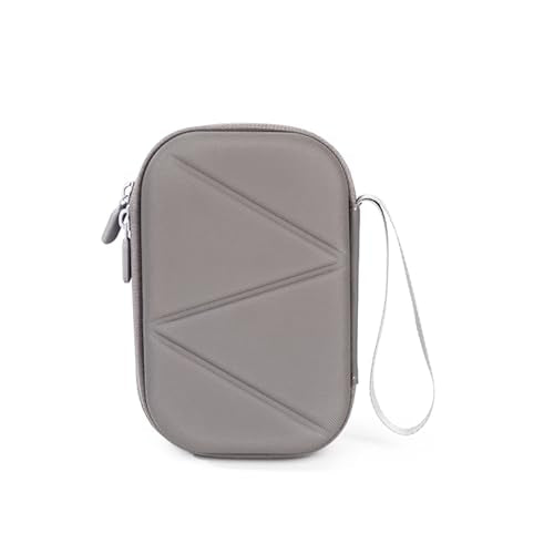 Hard Shell PU Carrying Case for DJI Lito 1/X1 Anti-pressure Waterproof Shockproof Anti-drop Impact-resistant Portable Travel Storage Bag with Shock-absorbing Lining and Strap (Gray) - color: Gray