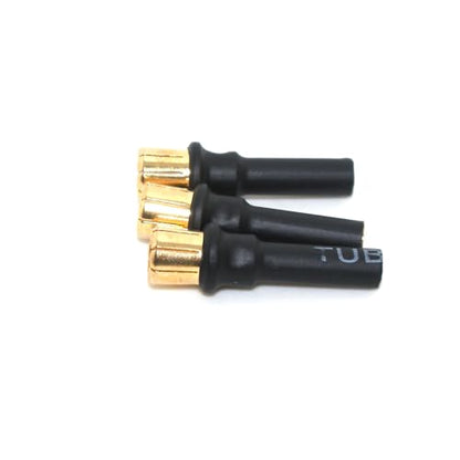 3-Pack 8mm Male to 4mm Female Bullet Adapter Connectors, 33mm RC ESC Motor Plug Reducer, Compact High Current Adapter