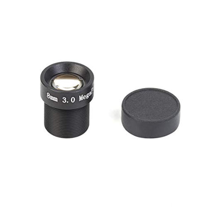 1/2.7" CCTV 8mm 3.0 Megapixel Board Lens Black for Security Camera - color: 8mm