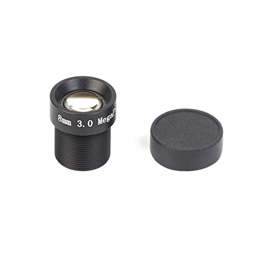 1/2.7" CCTV 8mm 3.0 Megapixel Board Lens Black for Security Camera - color: 8mm
