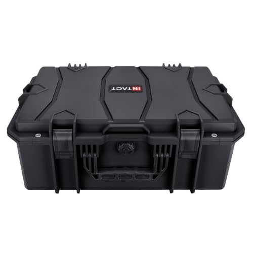 Eylar 21.6" Intact Series Carry-On Hard Camera Case with Adjustable Padded Divider and Lid Organizer, IP67 Waterproof Dustproof Crushproof, Lockable