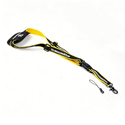 MEIVIFPV RC Transmitter Lanyard Adjustable Neck Strap for TX16S FrSky Jumper Remote Controller (Yellow) - color: Yellow
