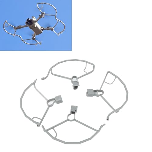 HERCHR Drone Propeller Protector Sliver Propeller Blade Crash Guard Cover Bumper Drone PropellerGuard Crash for DJI Mini 3 Mini 3 Pro