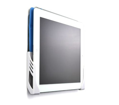 Dockem Koala Tablet Wall Mount - Screw-in Version: Universal Dock for iPads, iPad Air/Mini/Pro, Samsung Galaxy Tab/Notes, Android Tablets and More [White Brackets] - color: White