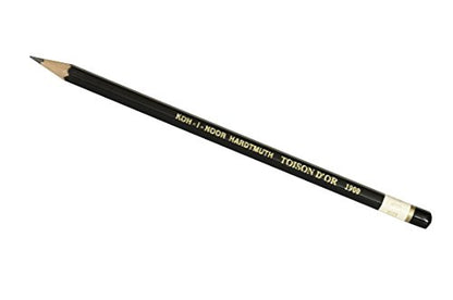 Koh-I-Noor Toison d'Or Graphite Pencil, 6B Degree, 2 Pack (FA1900.6BBC) - size: 2 Count (Pack of 1), style: 6B