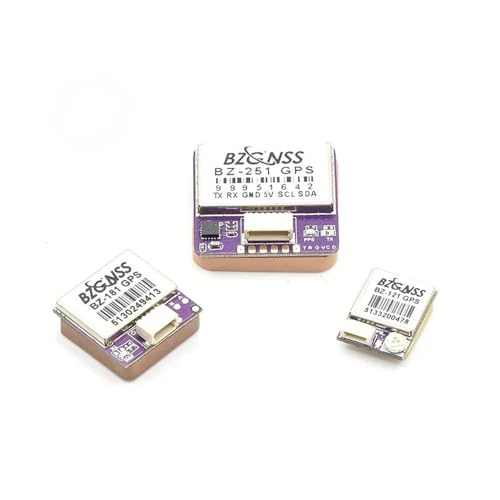 Generic BZGNSS BZ-121 BZ-181 BZ-251 Dual Protocol GPS Positioning Module Suitable FPV Out of Control Rescue Fixed-Wing Crossing Drones (Special Edition BZ-251)