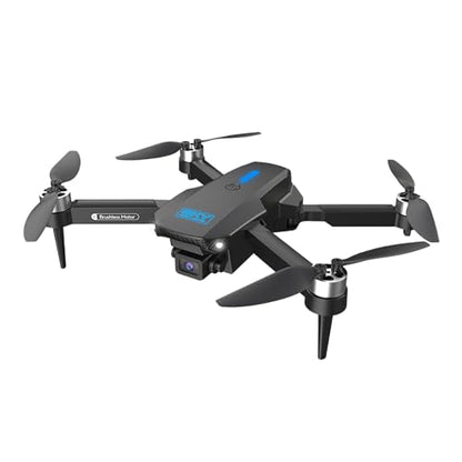 Sonilco E88 MAX Foldable Drone with Dual Cameras, Optical Flow, Headless Mode, One-Key Takeoff/Landing, 20min Flight per Battery, 2 Batteries, 3D Roll, Brushed Motor – Storage Bag Included (Ages 14+)