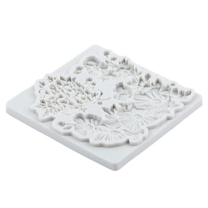 Flower Polymer Clay Molds Daisy Flower Heart Silicone Mold - color: Style K