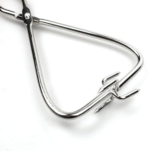 Maxmoral 12.9 Inch Clay Modelling Clamps DIY Glaze Dipping Pottery Trimming Tool and Dipping Pliers