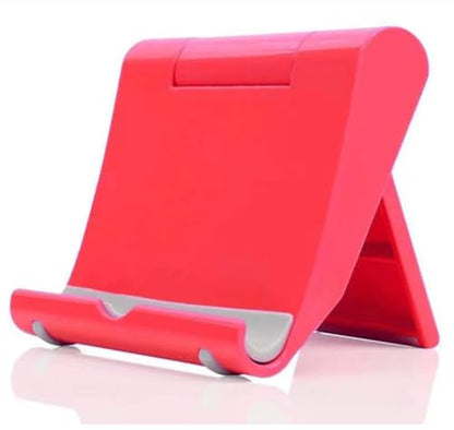 Cell Phone Stand, Desktop Holder for Smartphones, Phones & Tablets (Red) - color: Red