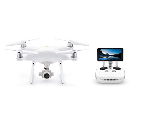 DJI Phantom 4 Pro Plus V2.0 - Drone Quadcopter UAV with 20MP Camera 1" CMOS Sensor 4K H.265 Video 3-Axis Gimbal, Remote Controller with 5.5" Screen, White (CP.PT.00000234.01) (Renewed)