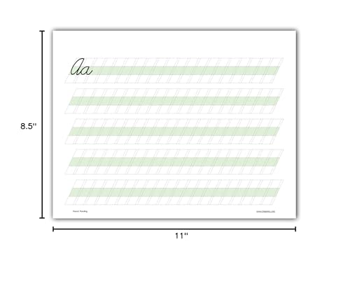 Channie’s Easy Peasy Cursive Handwriting Workbook for Kids, Tracing & Cursive Writing Practice Book, 80 Pages Front & Back, 40 Sheets, Grades 1st – 3rd, Size 8.5” x 11” - style: Easy Peasy Cursive