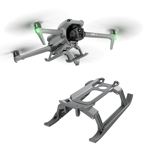 STARTRC PHOTO Landing Gear for DJI Air 3/3S Accessories, Foldable Extended Quick Release Drone Protector for DJI Air 3/3S Fly More Combo