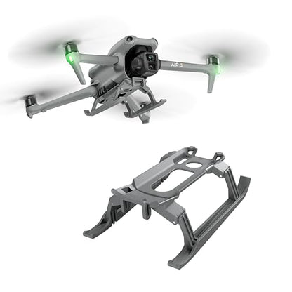 STARTRC PHOTO Landing Gear for DJI Air 3/3S Accessories, Foldable Extended Quick Release Drone Protector for DJI Air 3/3S Fly More Combo