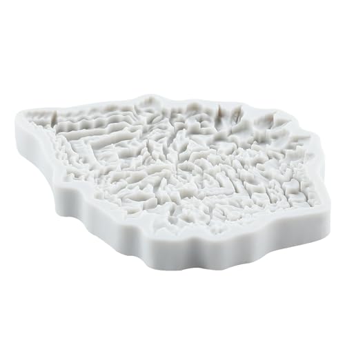 Baroque Relief Flower Polymer Clay Mold Baroque Silicone Molds - color: Style C