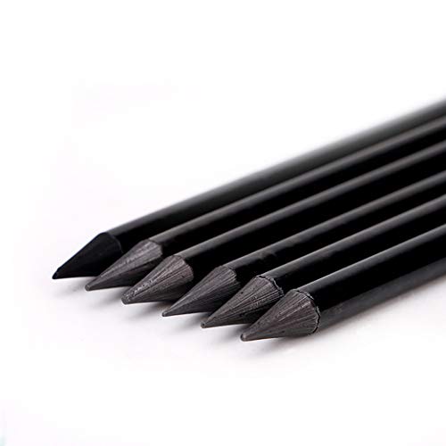 YYMIYU Full Graphite Pencils set 6 Piece.HB/2B/4B/6B/8B/EE (lead pencil) - style: suit