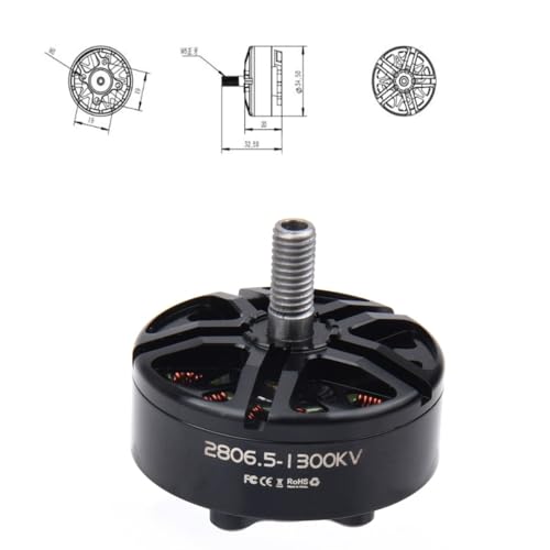 2806.5 2807 1300KV Brushless Motor, 3-6S w Drone Motor （4PCS
