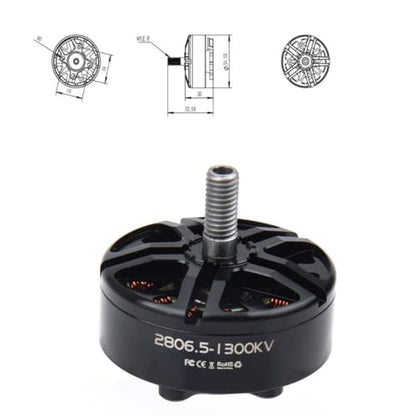 2806.5 2807 1300KV Brushless Motor, 3-6S w Drone Motor （4PCS