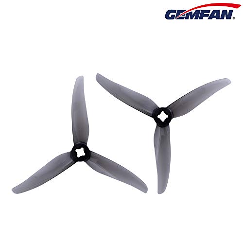 Gemfan Hurricane 4023 3-Blade Props with 1.5mm for 1505-3600 Brushless Motor RC Drone FPV Racing Toothpick 16pcs 8CW 8CCW