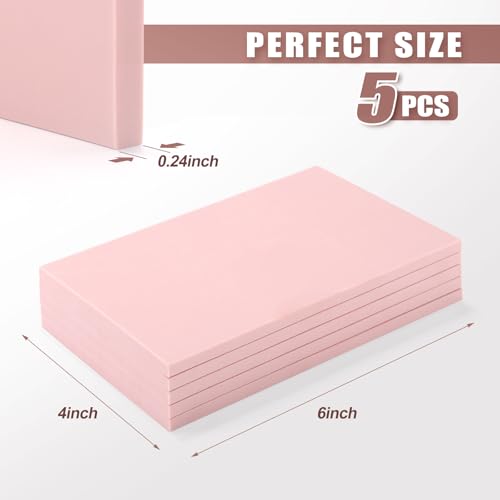 Bobblebro 5 PCS 4"x6" Soft Linoleum Blocks for Printmaking & Stamp Making - color: 4"×6"-5PCS