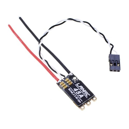 45A ESC 2S-6S Brushless ESC LANRC BLHeli_S Electronic Speed Controller Support D-Shot 150/300/ 600 for FPV Racing Drone Multicopter Quadcopter 2PCS - color: 45a Esc