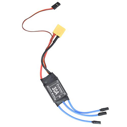 30A Brushless ESC, for 2-3S LiPo, Electronic Speed Controller for RC Drone, Quadcopter and FPV Racing, DIY Aircraft