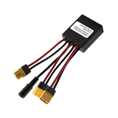 Dual Battery Parallel Module Adapter for Electric Bike 40A 24-72V DC Discharge & Charge Balancer