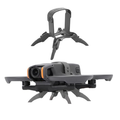 Avata 2 Landing Gear Foldable Quick Release Extension Leg for DJI Drone Accessories, Height Extension Leg (Grey) - color: Grey