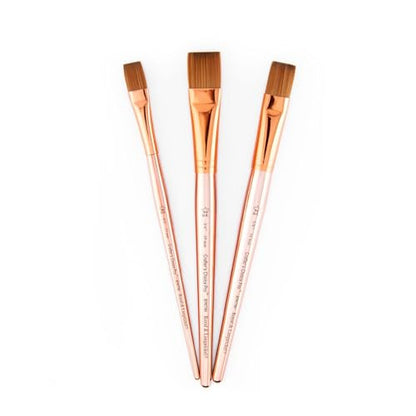 Royal & Langnickel Crafter's Choice Pro Synthetic Sable Wash Craft Brush Set, 3pc - style: Wash