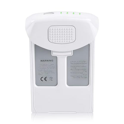 Phtanom 4 High Capacity (15.2V 5870mAh) Intelligent Flight Battery(1-Pack),Max 30 Mins Flight Time,Compatible with Phantom 4/4 Pro/4 Pro V2.0/4 Advanced/4 PTK Series Drone - size: battery*1