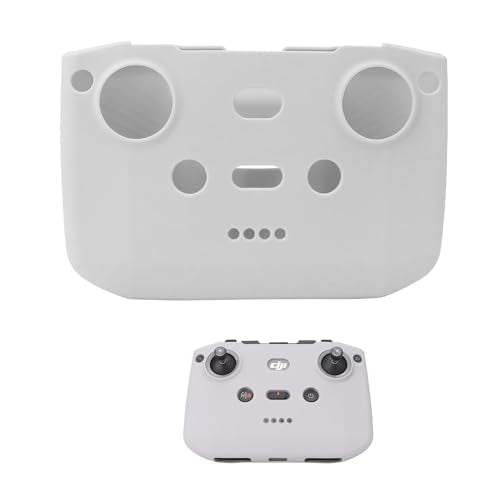 Scratch-Proof Silicone Cover for DJI RC-N3/N2/N1 Collision Protector Sleeve Case for DJI Mini 5 Pro Flip NEO Air 3 3S Mavic 3 3Classic Mini 4 3 Pro 4K Mini2SE No Diplay Remote Controller(Gray) - color: Gray