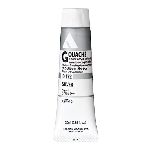 Holbein Acryla Gouache 20ml Silver