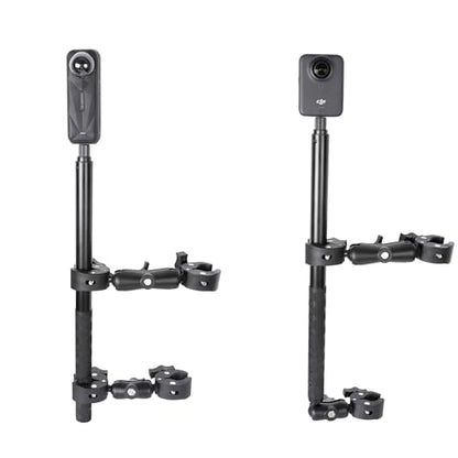 Motorcycle Mount kit for Insta360 X6 X5 X4 X3 X2 DJI OSMO 360 GoPro MAX 2