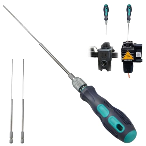 Clog Poke 3D Printer Accessories, Φ1.7mm L200mm Cleaning Needle Tool