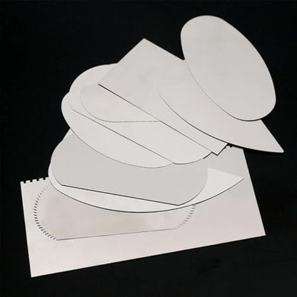20PCS Stainless Steel Pottery Tools Clay Sculpting Tool Pottery Ribs Serrated Scraper Crafts Tool Pottery Trimming Tools Ceramic Tools Sculpture Modeling Cutter Scraper Ceramics Sculpting Tools