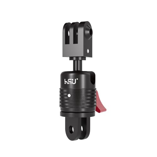 HSU 360° Rotation Camera Mount, Aluminum Vertical Bracket Tripod Adapter - size: 2.54 cm x 2.54 cm x 7.87 cm